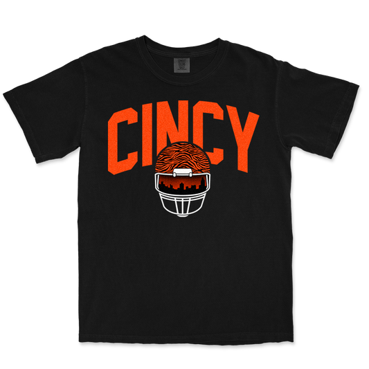 Cincy Skyline Black T-shirt