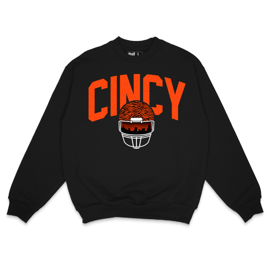 Cincy Skyline Black Sweatshirt