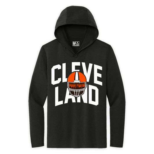 Cleveland Skyline Black Hoodie