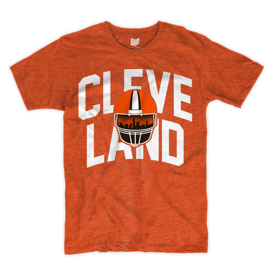 Cleveland Skyline Heather Orange T-shirt