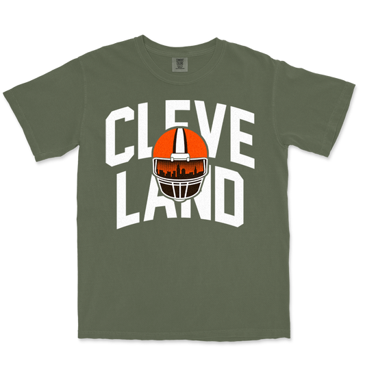 Cleveland Skyline Army T-shirt