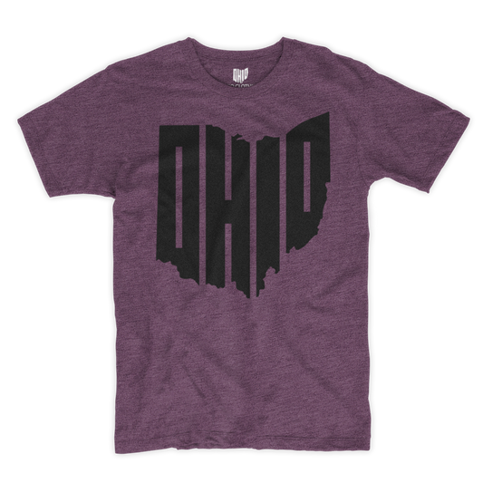 Ohio T-shirt (Heather Eggplant)