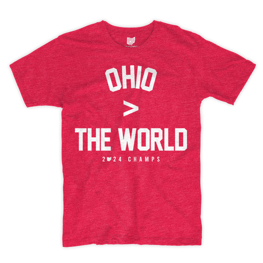 Ohio > The World T-shirt (Red)