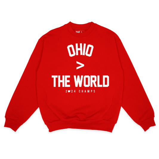 Ohio > The World Sweatshirt (Red)