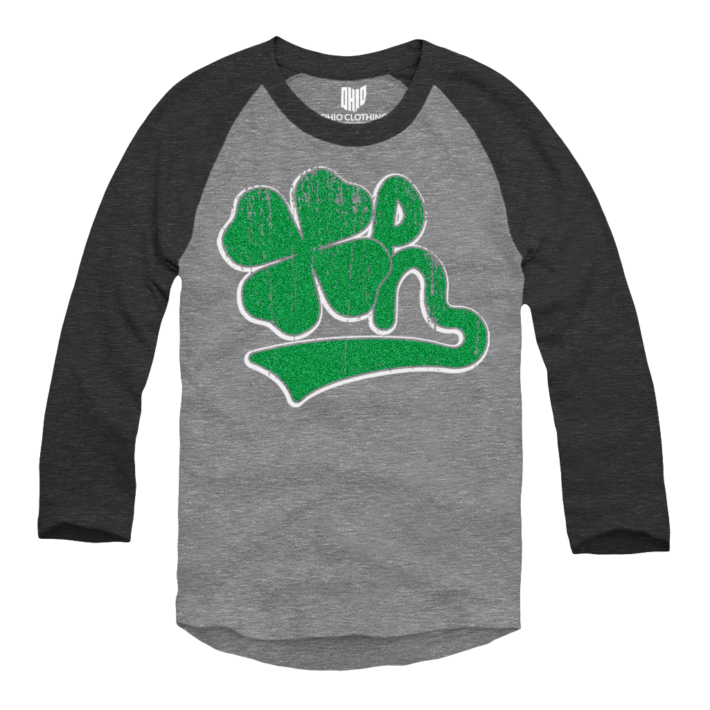 Clover Raglan (with sparkly ink)